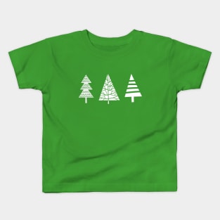 Minimalist Christmas Tree Kids T-Shirt